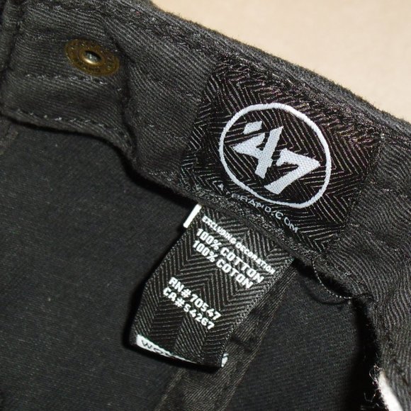 Cleveland Indians Womens 47 Brand Clean Up Style Adjustable Strapback hat New - Picture 3 of 4